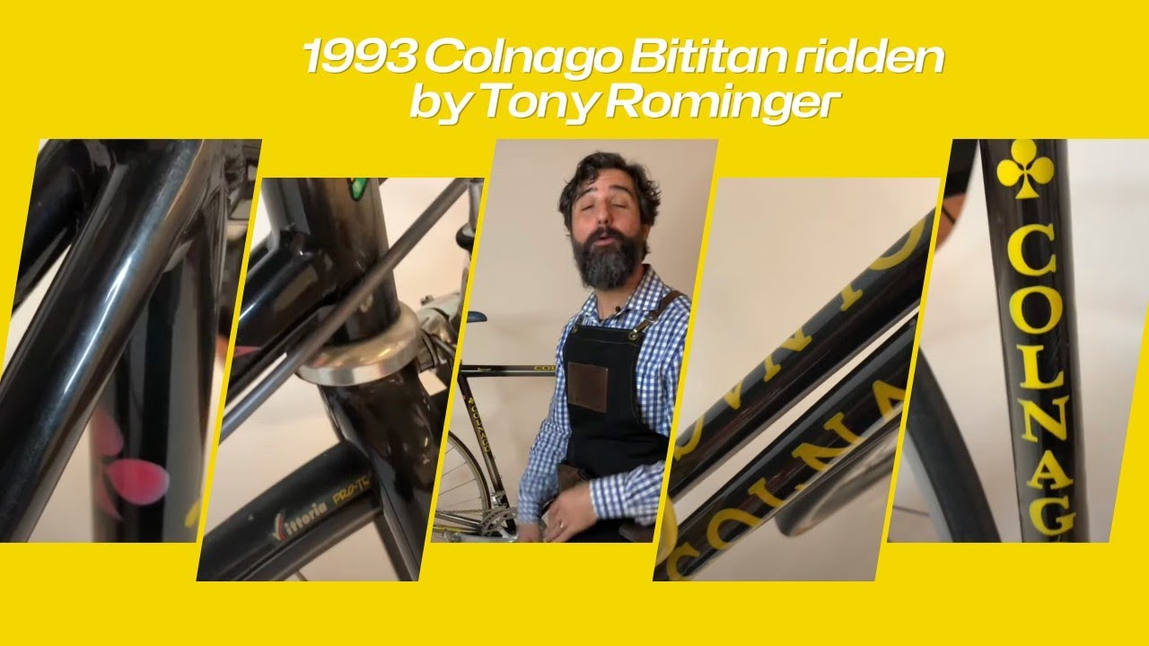 1993 Colnago Bititan ridden by Tony Rominger