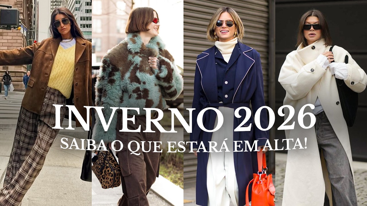 Essas serão as TENDÊNCIAS do INVERNO 2026! Antecipe o seu catálogo! | Passaporte Fashionista