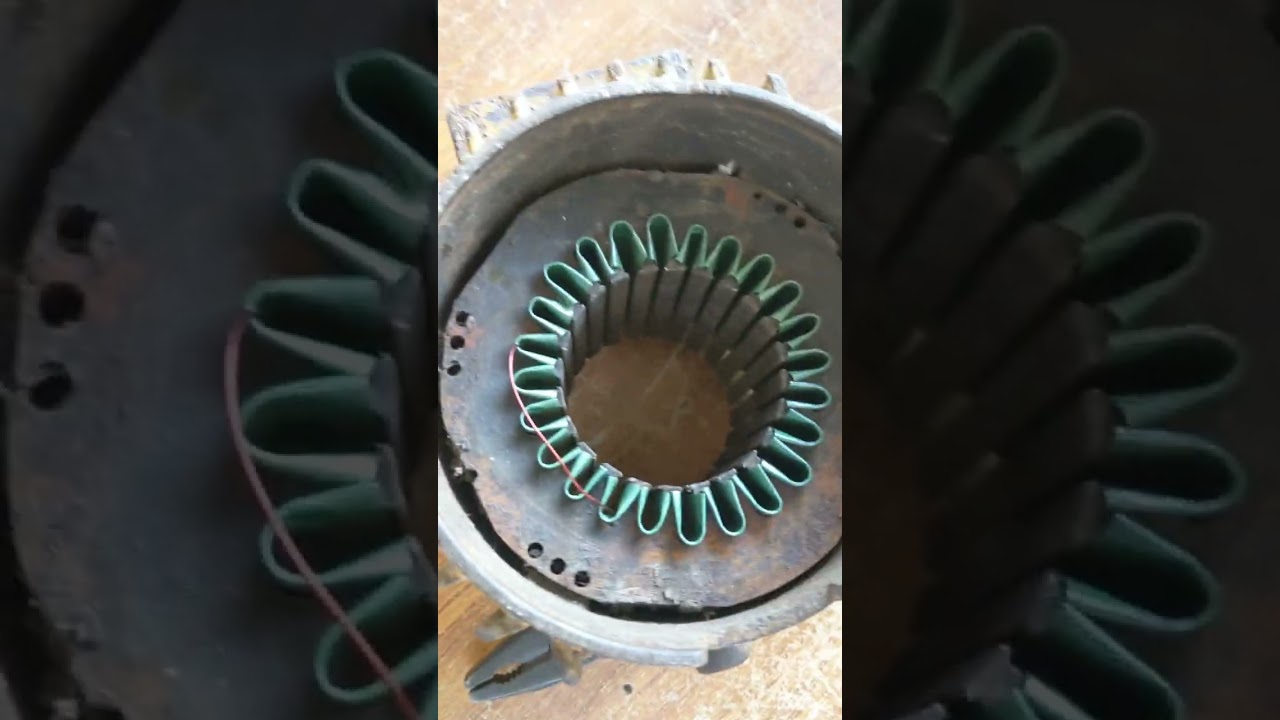 1Hp Mono black water pump rewinding 