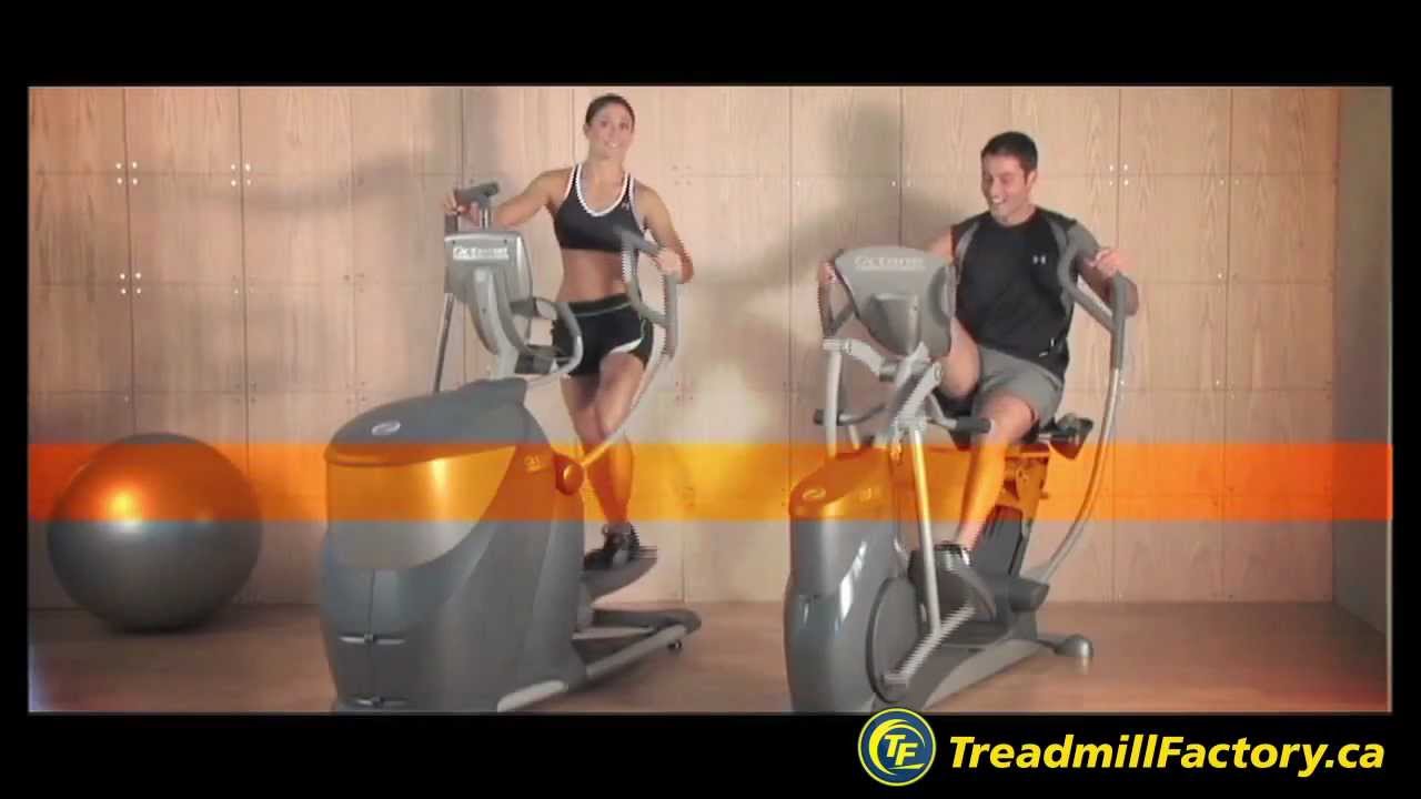 Octane Fitness Q-Series Elliptical Cross Trainers at The Treadmill Factory Canada