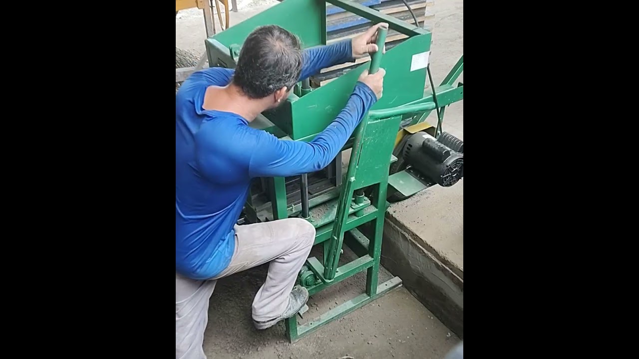 Bloco 09x19x39 produção máquina QM4 industrial Qualymáquina