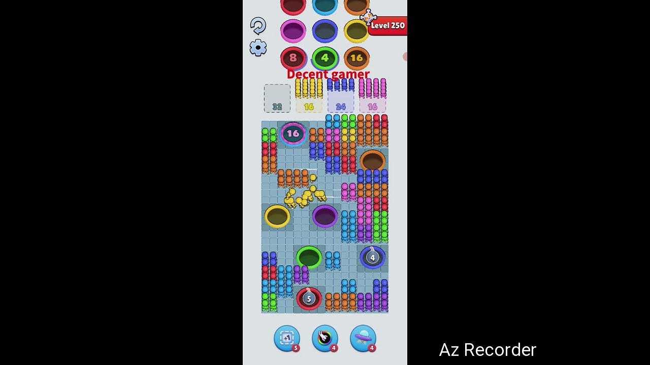 Hole people level 250 Walkthrough solution 