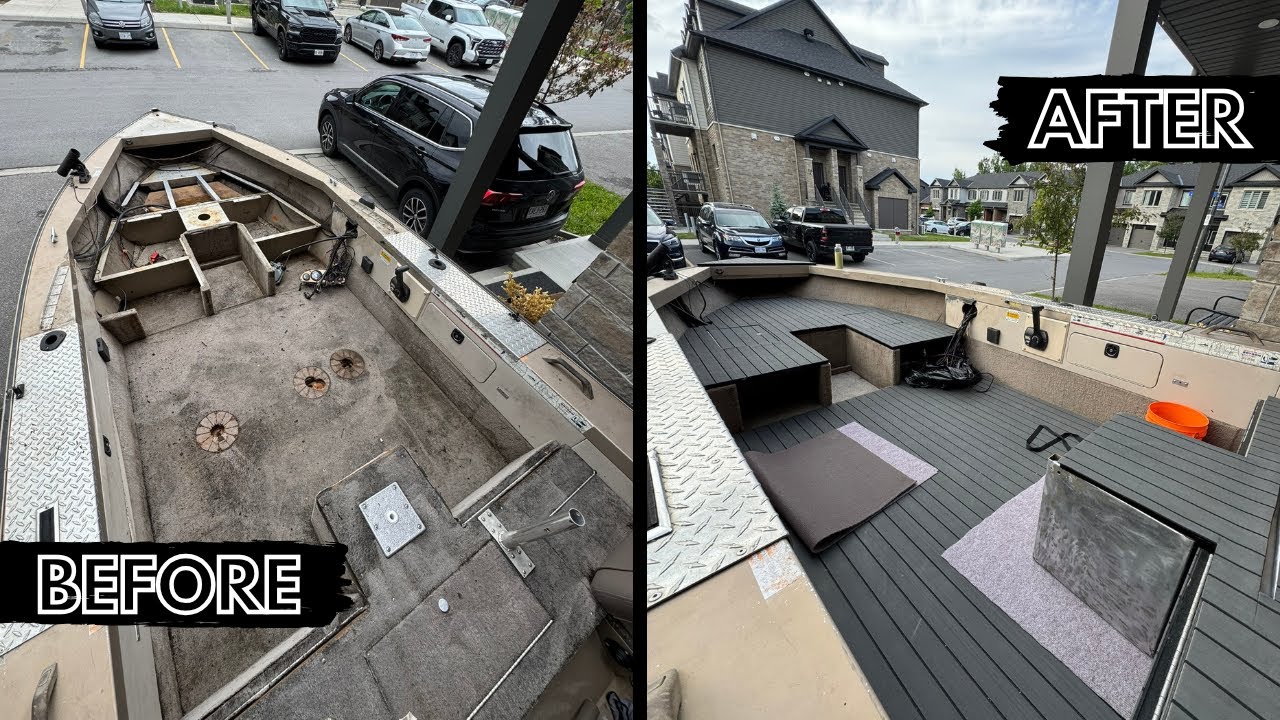 Restoring a 25-Year-Old Lund Fishing Boat: Part 3 (EVA Foam Floor, Gas Tank, Motor Test)