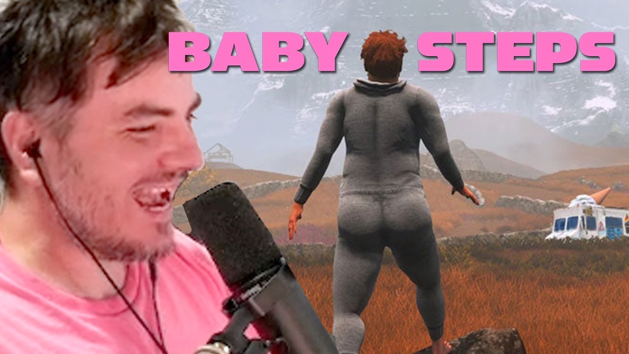 Мэддисон учится ходить в симуляторе Хованского - Baby Steps