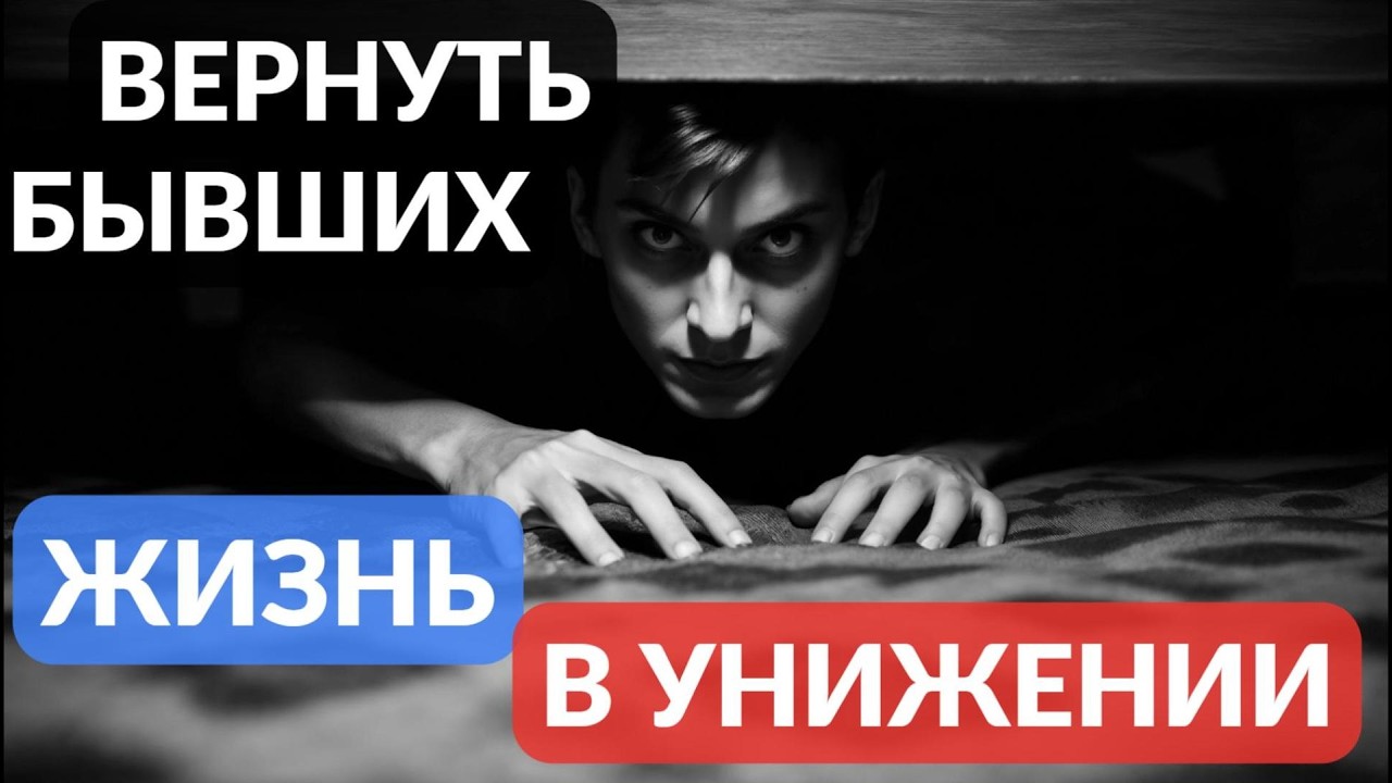 Вернуть бывших или жизнь в унижении на коленях