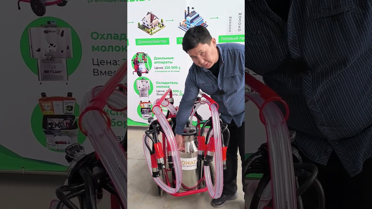 Турецкий доильный аппарат.Уй саан аппарат.#ферма #молоко #корова#machine #Колдонмо нускамасы#сүт