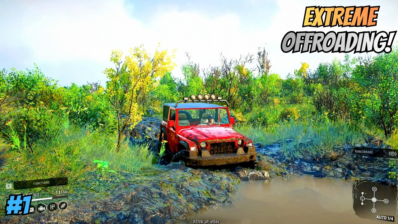 Insane Realistic Thar Off-Roading | SnowRunner Part- 1#snowrunner #morphyblaze #gaming
