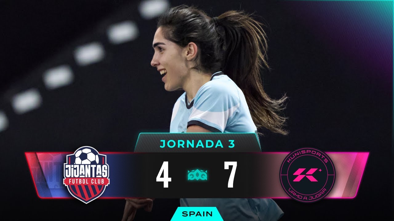 Jijantas FC de LISBETH CID VS Kunitas de JO VALICENTI | Partido Completo Jornada 3 (4-7)