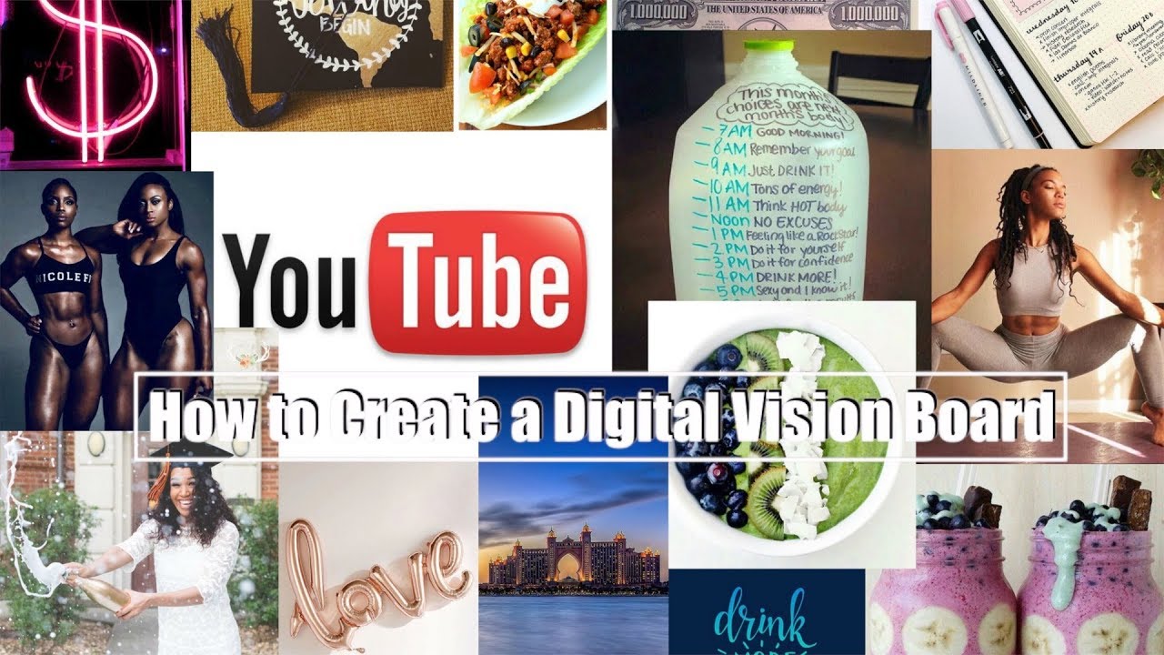 How to Create a Digital Vision Board 2018