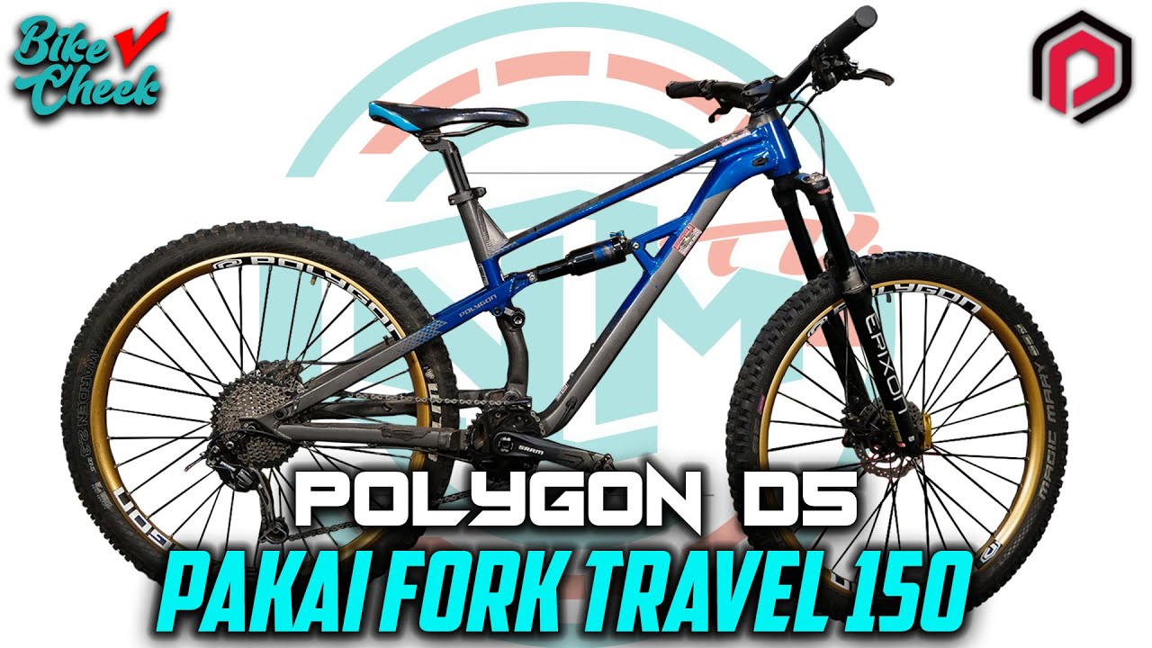 POLYGON SISKIU D5 PAKAI FORK TRAVEL 150
