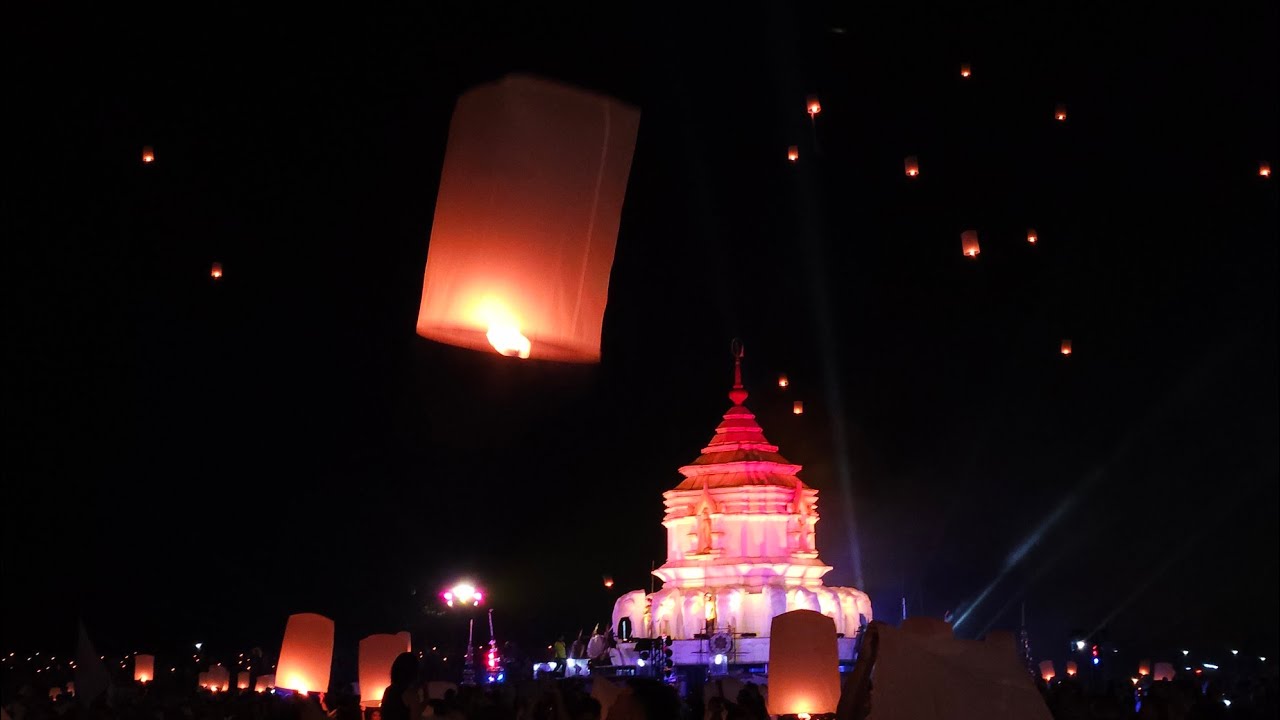 CAD清邁天燈節 表演 2025-11-06 #travel #清邁天燈