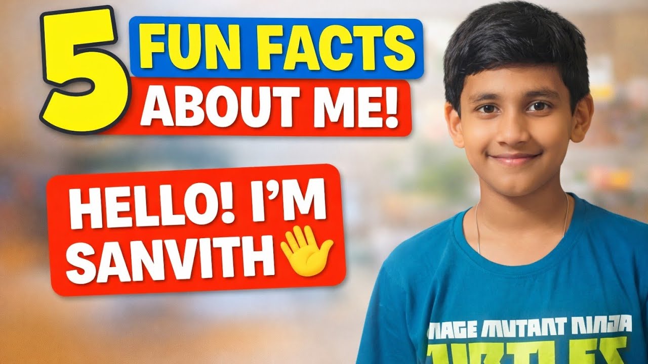 5 Fun Facts About Me 👍🏻.