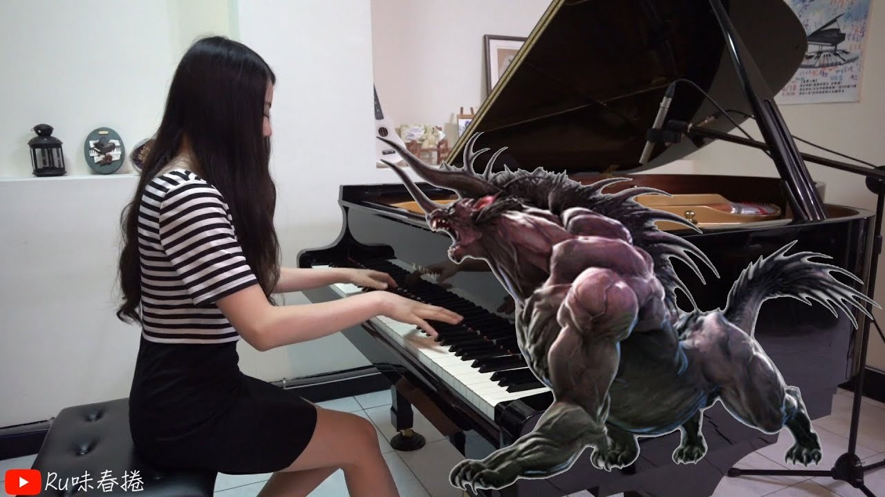 【Ru's Piano】MHW - ベヒーモス BGM「天より降りし力」／Behemoth 貝西摩斯／Torn from the Heavens／魔物獵人世界