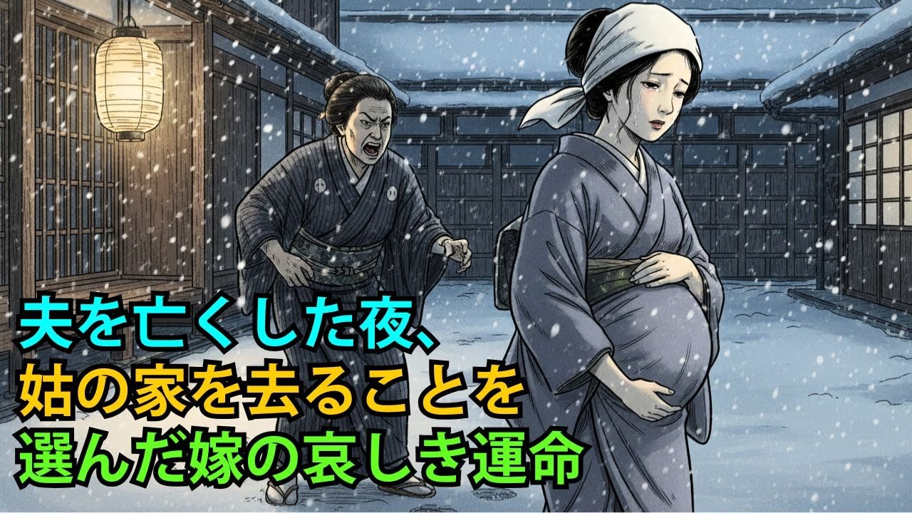 夫を亡くした夜、姑の家を去ることを選んだ嫁の哀しき運命| 野談 | 伝説 | 昔話 | 説話 | 民話