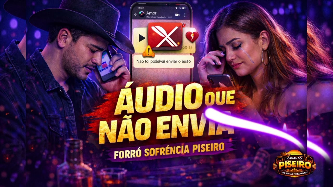 Áudio Que Não Envia – Forró Sofrência Piseiro 💔📱 (Hit Atualizado 2026)