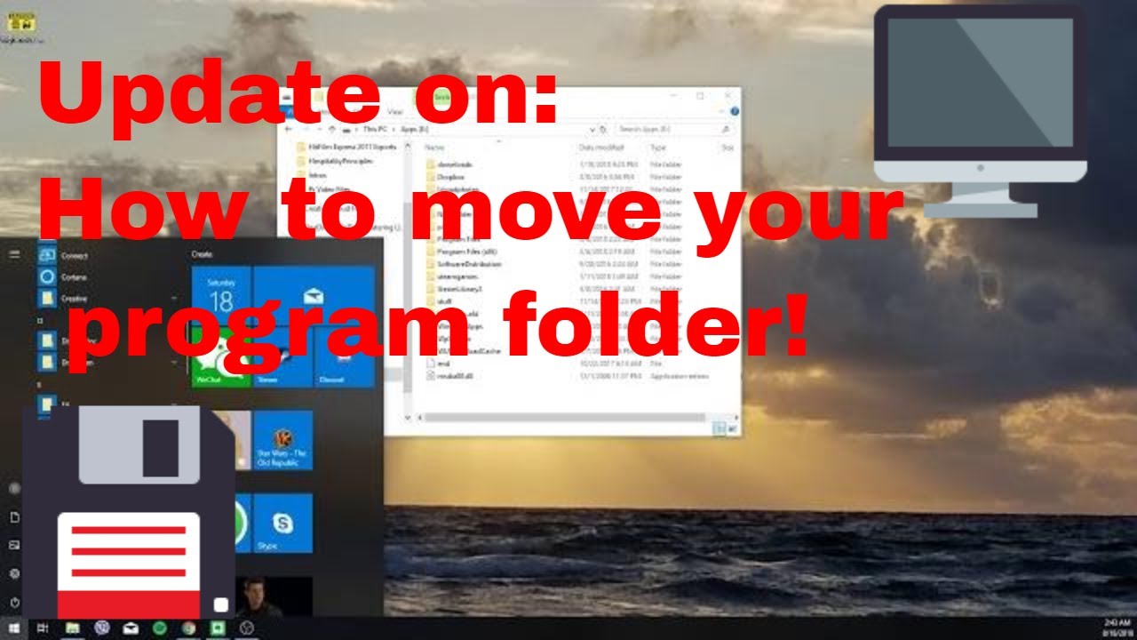Make your programs automatically install to a secondary drive!!
