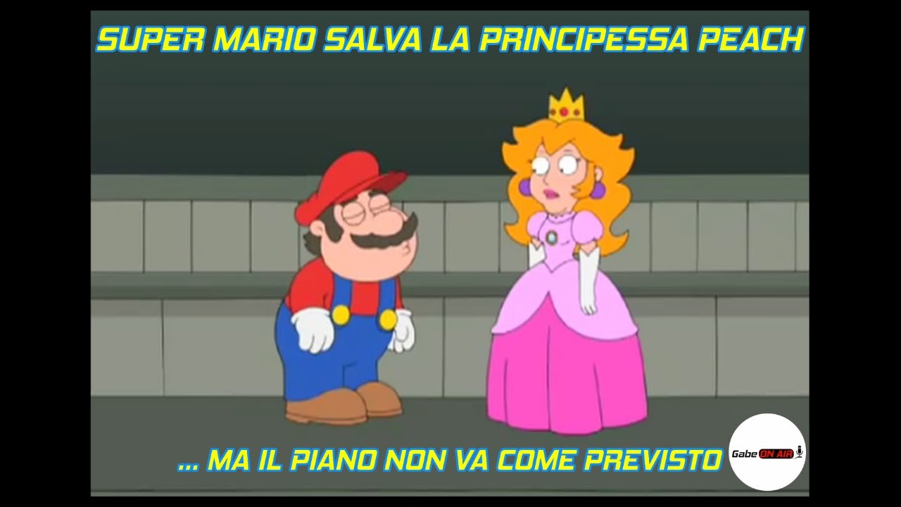 SUPER MARIO SALVA LA PRINCIPESSA PEACH - stile Griffin (ITA)