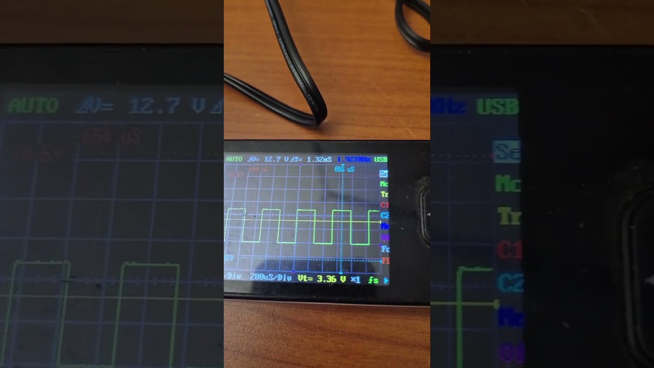  Misurare con osciloscoppo uscita pwm a scheda mks-dlc32 wifi  #costycnc
