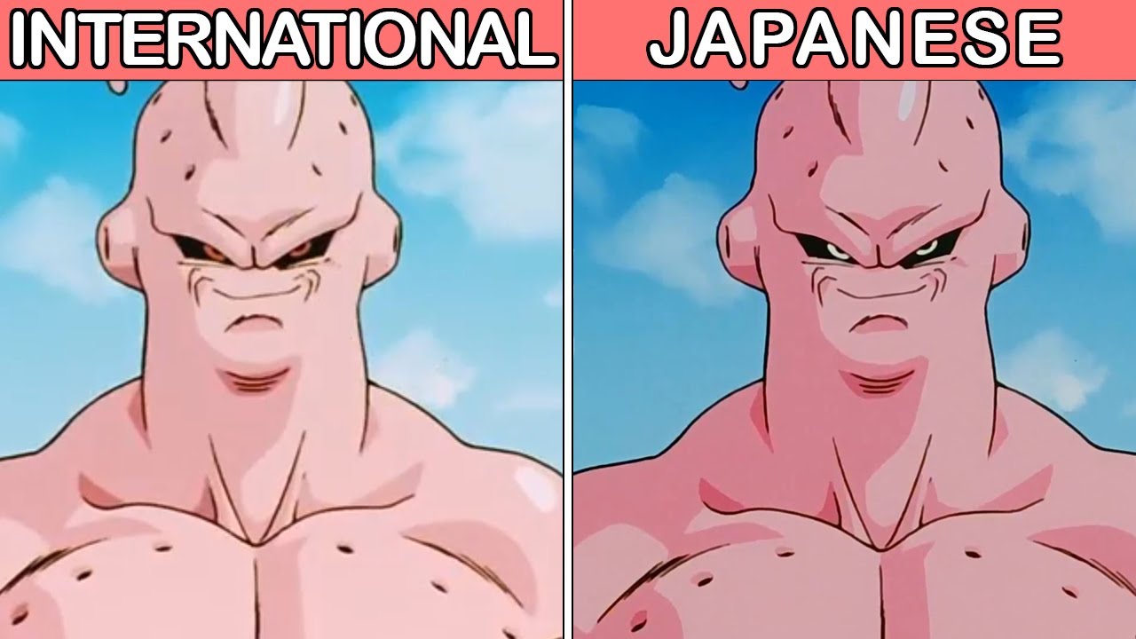 The Two Versions Of Dragon Ball Z Kai The Final Chapters | Majin Buu Saga