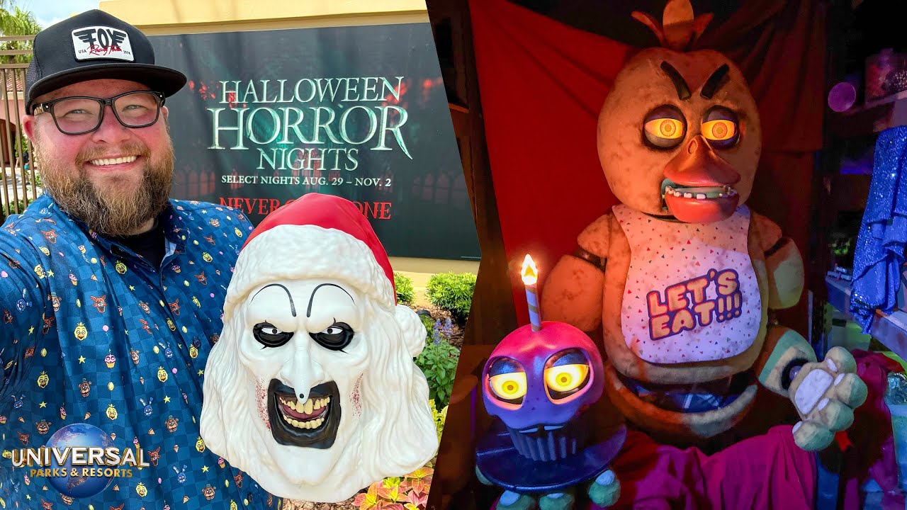 Halloween Horror Nights 2025 | Full Guide & Filming in Every House | Terrifier Wet Path | Universal 