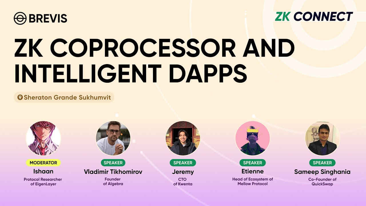 [Panel] ZK Coprocessor and Intelligent dApps