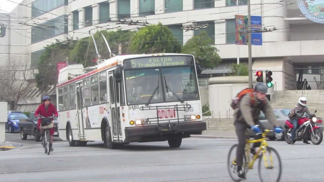 Trolleybuses/Trackless Trolleys in San Francisco