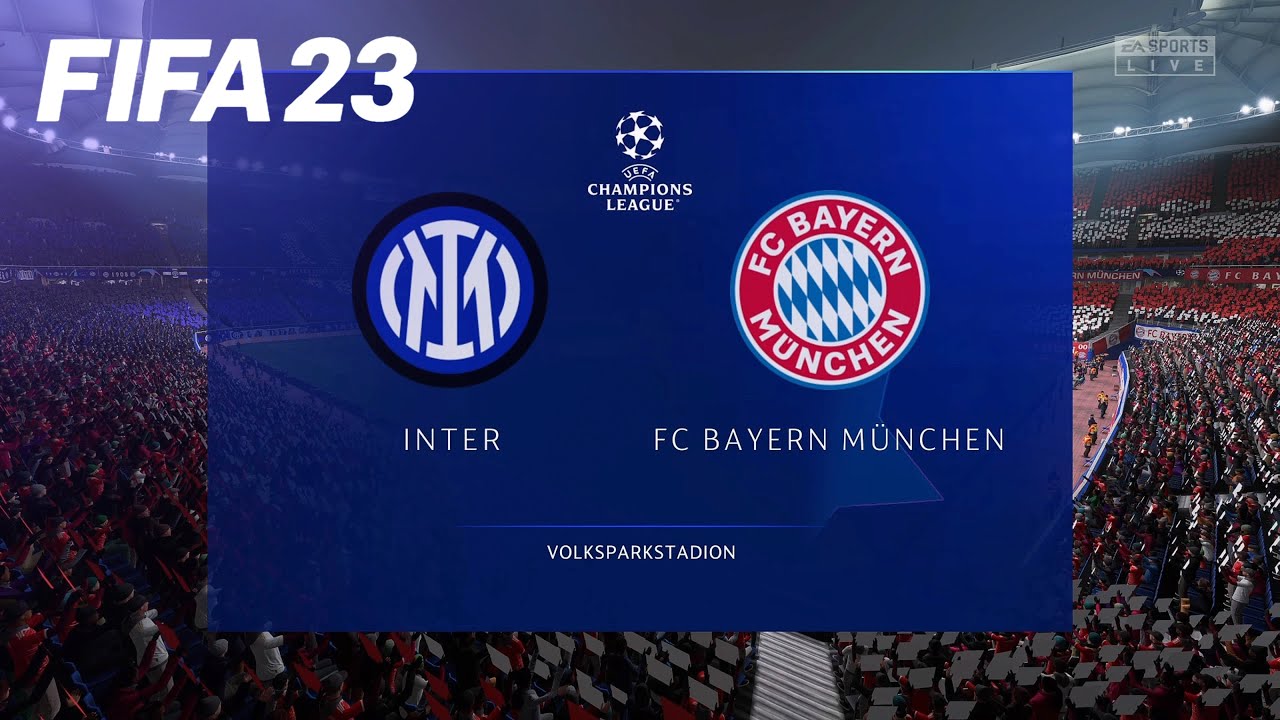 Inter Milan vs. FC Bayern M&uuml;nchen | UEFA Champions League @ Volksparkstadion Stadium - FIFA 23