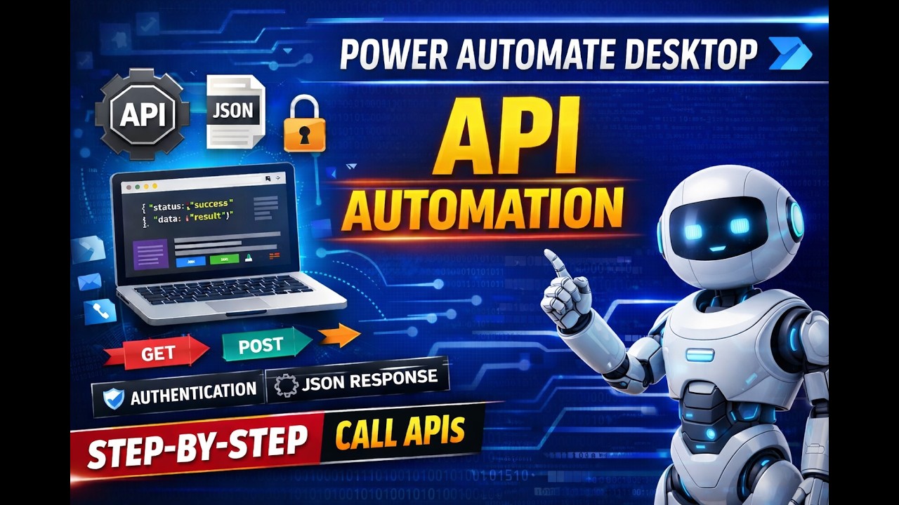 Power Automate Desktop API Automation | Call APIs in Power Automate Desktop | PAD Web API