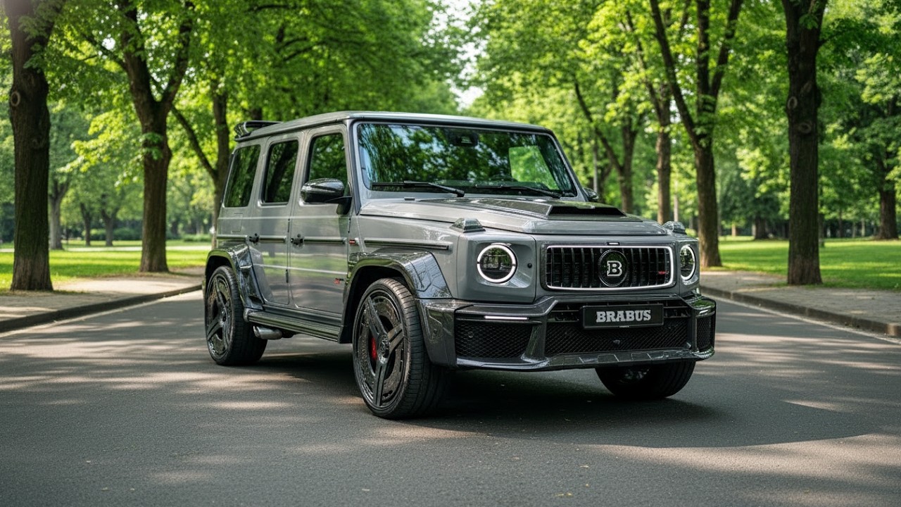 Этот 900-сильный Brabus G-Class — настоящее безумие | Представлена ​​версия Rocket Edition