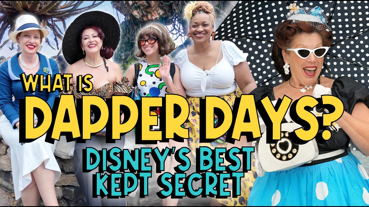 🎩Dapper Day Disney World: Everything You Need to Know! #DapperDay #DisneyWorld #DisneyStyle