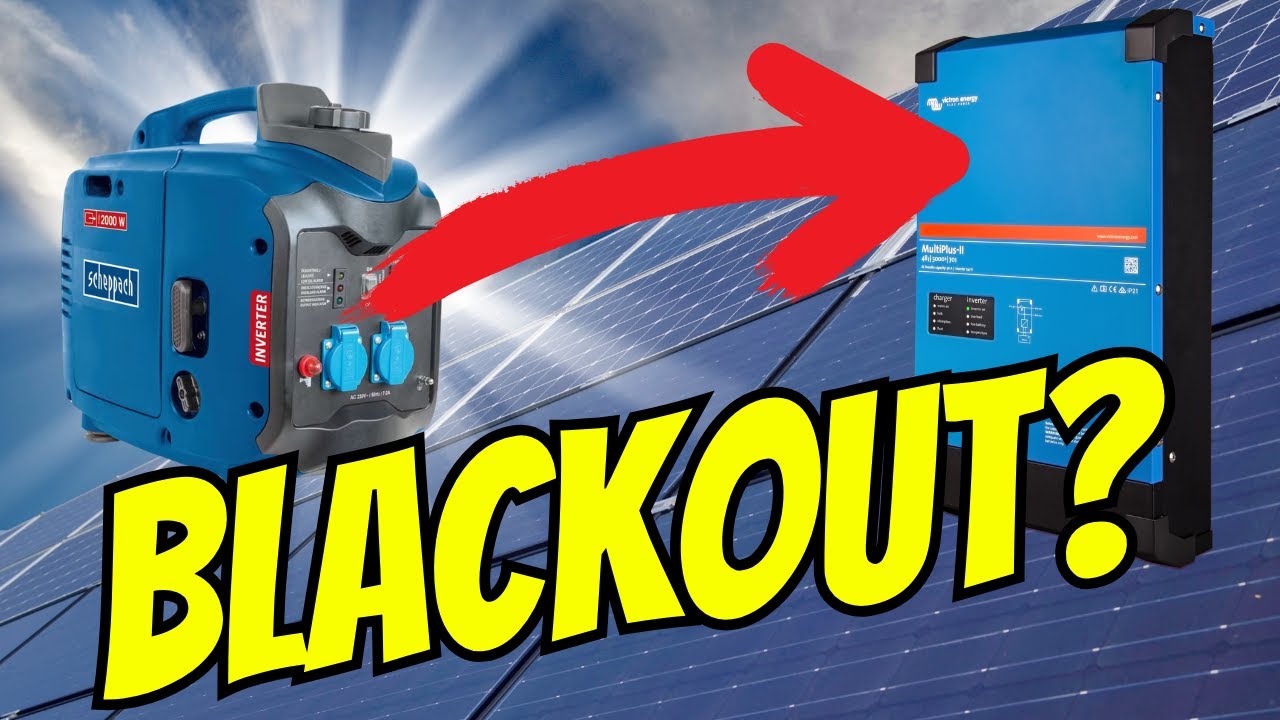 Victron ESS mit [Generator] laden - Vierter Multiplus 2 für Stromaggregat zur Blackout Prävention