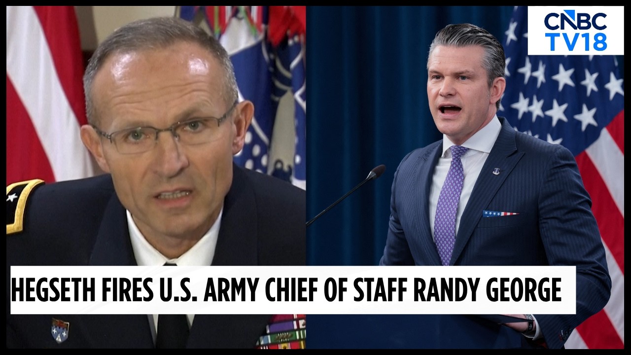 U.S Defence Secy Pete Hegseth Asks Army Chief To Step Down, Orders Immediate Retirement | N18G