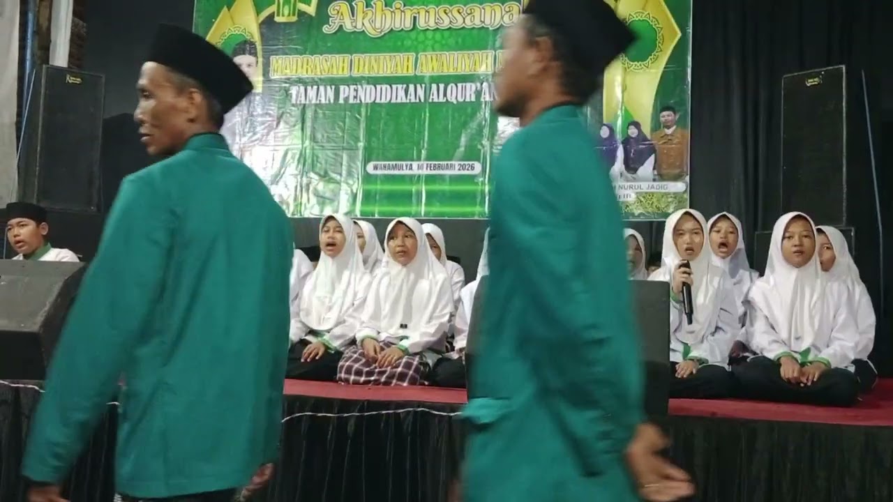 Anak2 madrasah nuruljadid desa Wanamulya