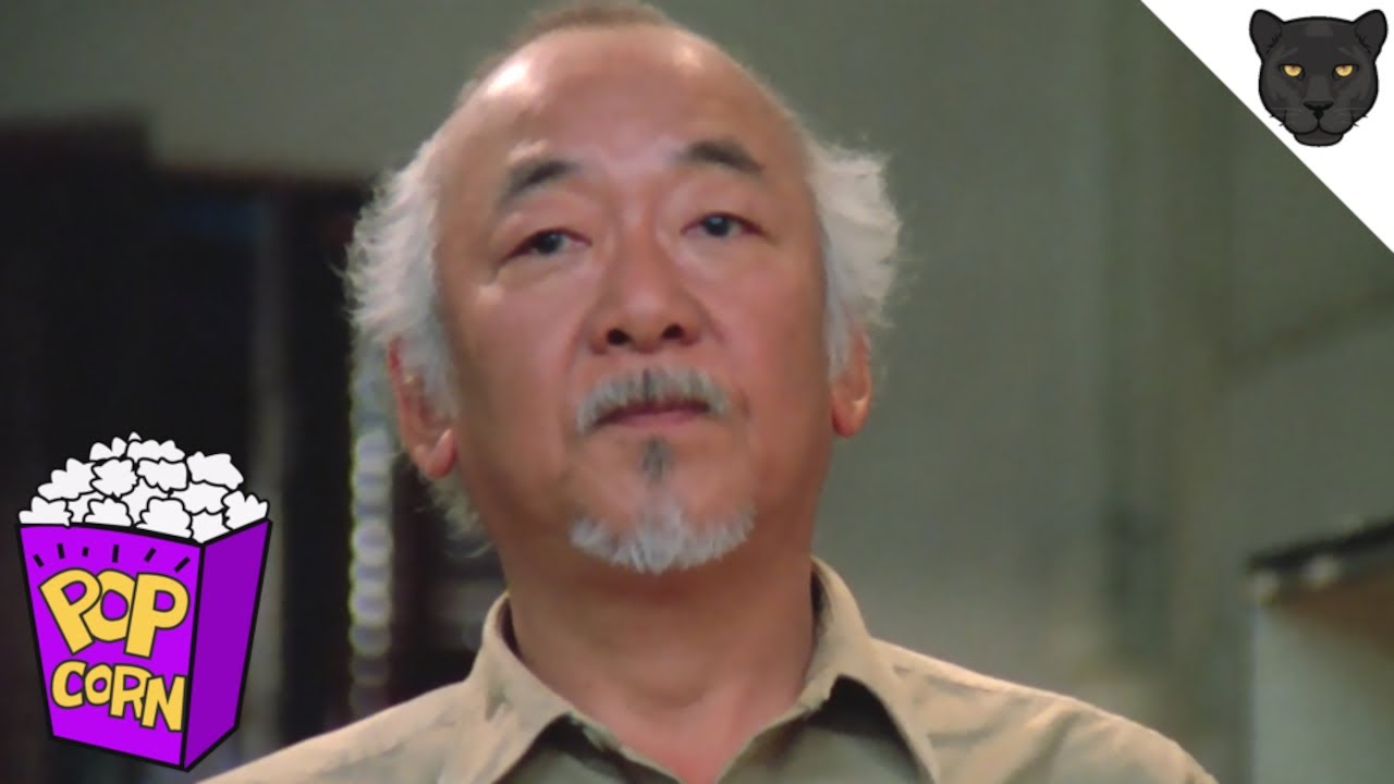 THE KARATE KID III [] Mr. Miyagi OWNS Cobra Kai Instructors (Dojo Fight Scene)