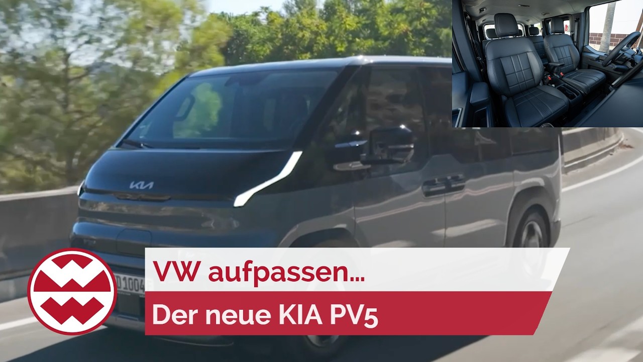 Kia PV5: Platz, Praxis, Preis - kann der E-Van wirklich was? I World in Motion I Welt der Wunder