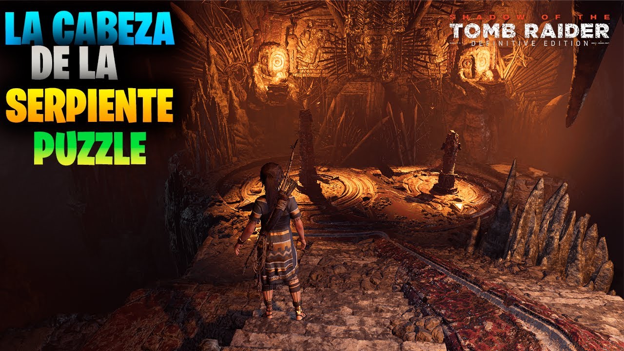 La Cabeza de la Serpiente (puzzle)Shadow of the Tomb Raider - Ciudad Perdida