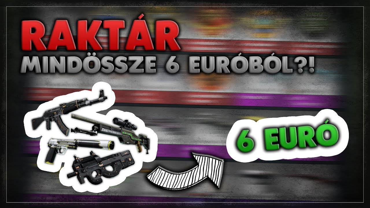🔥 ÁLOM RAKTÁR MINDÖSSZE 6 EURÓBÓL! 🔥