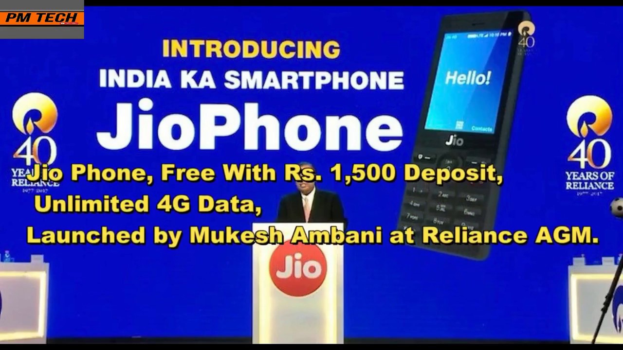 Jio Phone Is Free With Refundable Deposit Of Rs. 1,500 (For 3 Years)