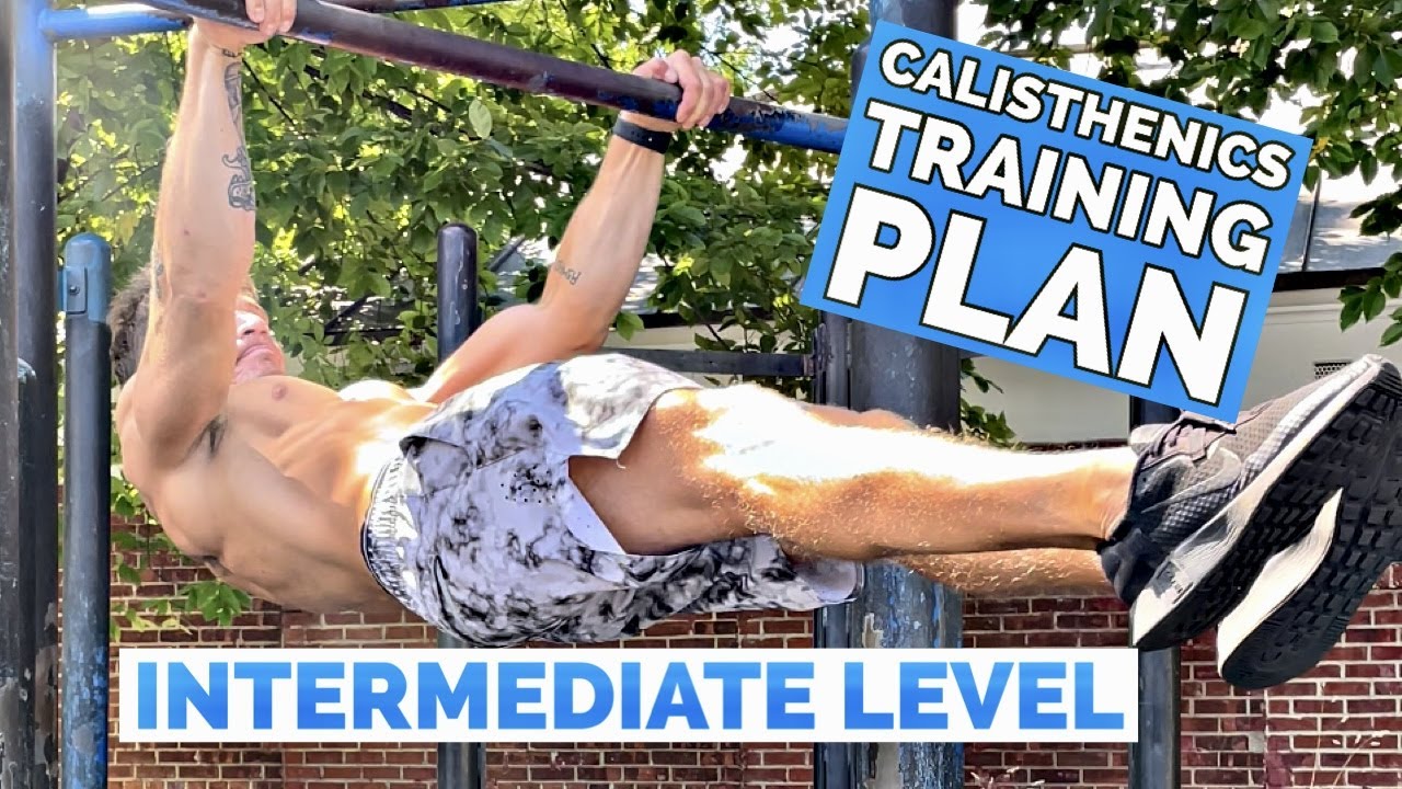 INTERMEDIATE CALISTHENIC TRAINING PLAN  | the BEST way to set up your training plan and LEVEL UP