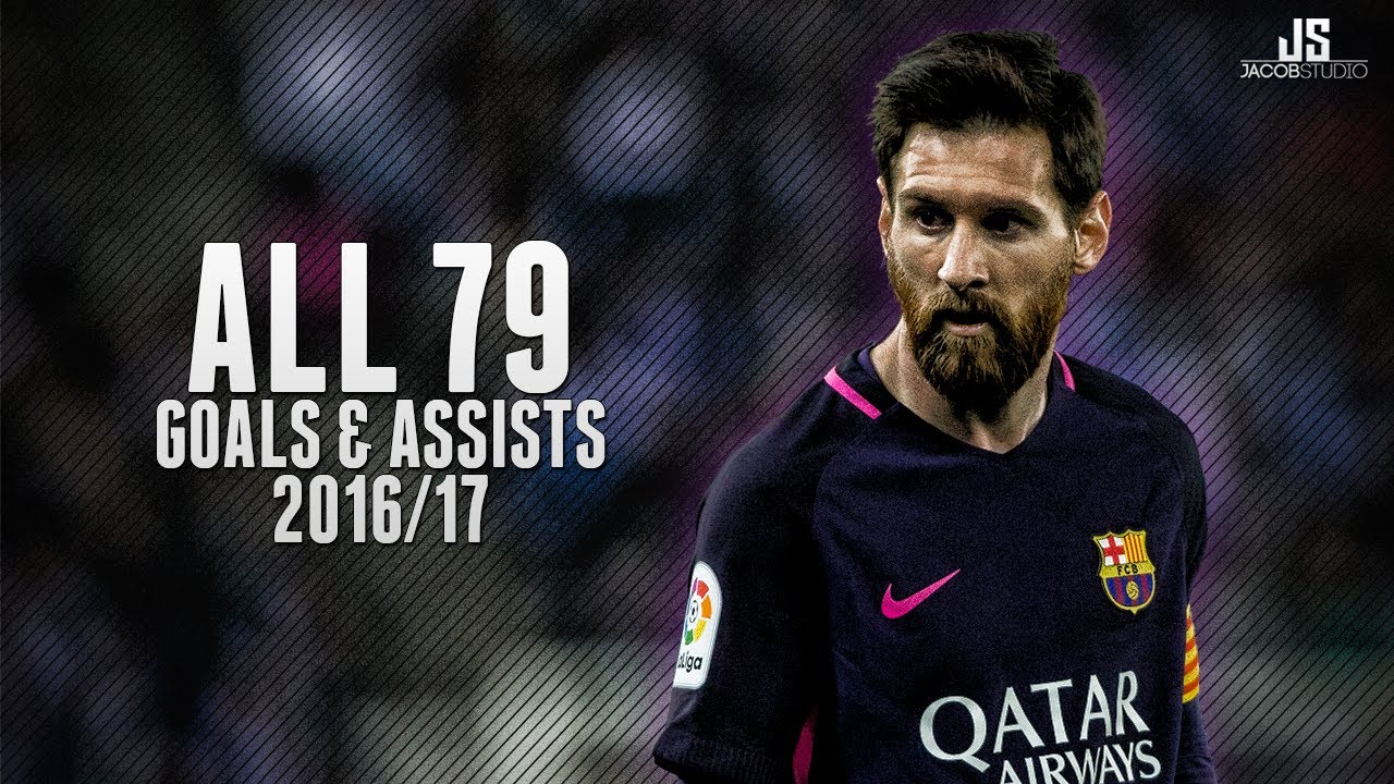 Lionel Messi ● All 79 Goals & Assists ● 16/17 HD
