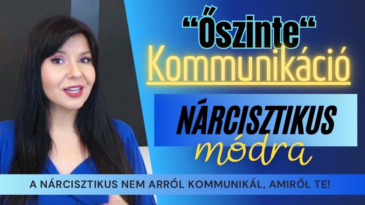 Nárcisztikus kommunikáció – Nem arról kommunikál, amiről te