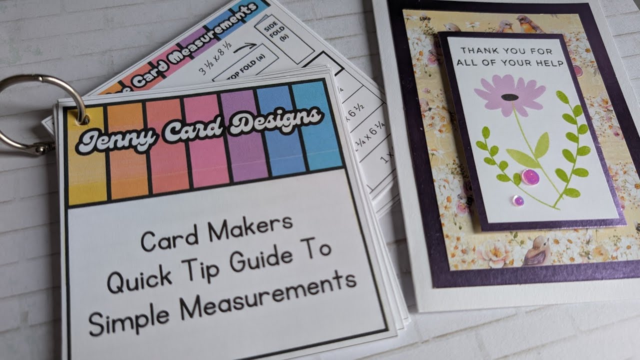 Card Makers Quick Tip Guide To Simple Measurements