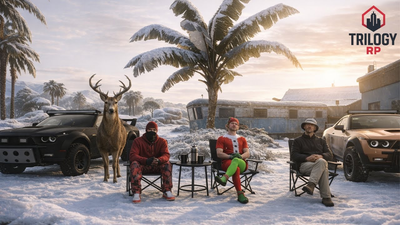 Snowfall, Steel, and Bad Decisions #BazChristmasEver Trilogy RP GTARP (POSITIVE VIBES ONLY)