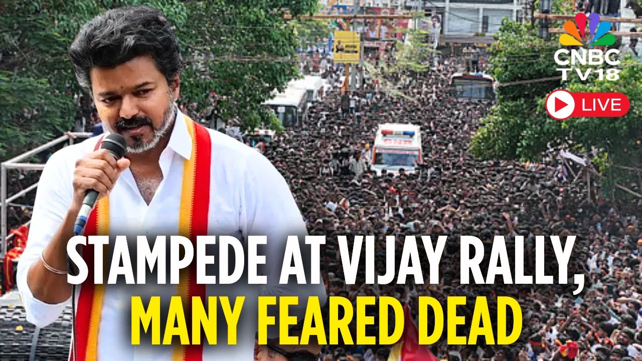 Vijay Rally Stampede LIVE: Many Feared Dead And Injured | Actor Vijay Rally | TVK Karur Rally | N18L