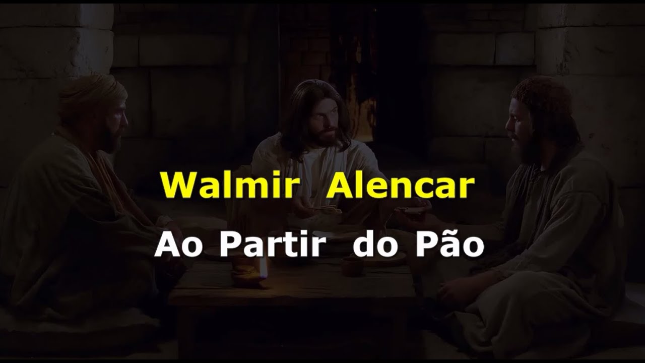 Walmir Alencar - Ao partir do pão (Karaokê)