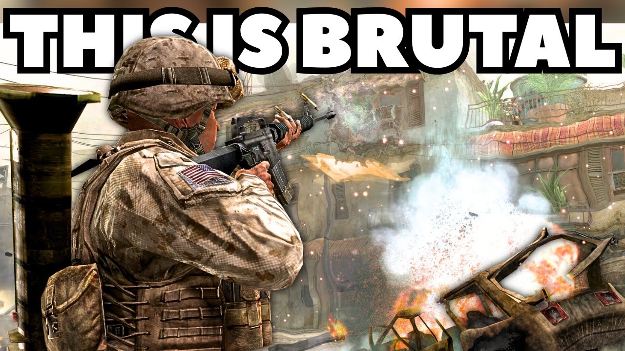 I REGRET Playing Call of Duty 4 On Veteran Difficulty...