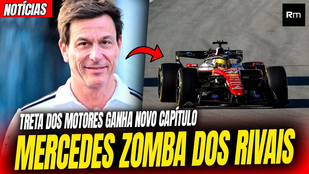 🚨 WOLFF MANDA OS 'OTÁRIOS' SE VIRAREM, EM RESPOSTA AOS RIVAIS / RED BULL CAUTELOSA / HORNER #f1