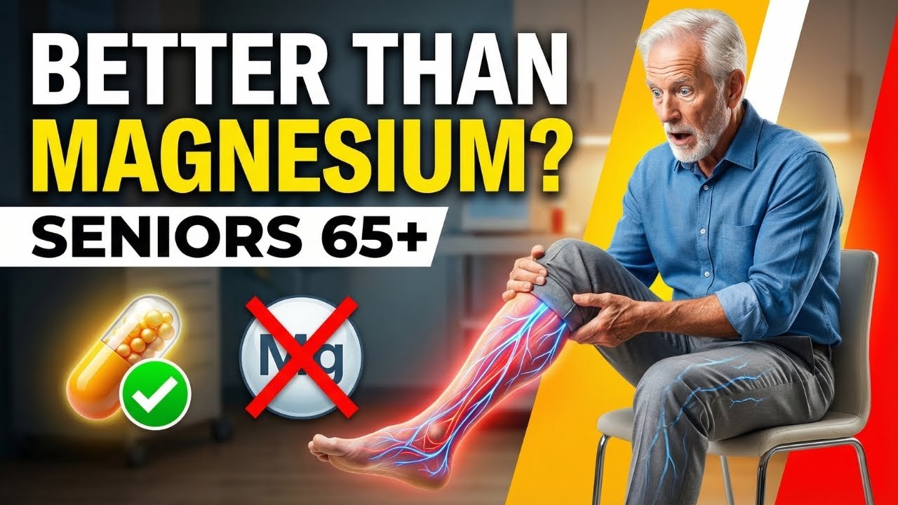 Seniors: THIS Vitamin Works Better Than Magnesium for Leg Circulation | Senior Health Tips