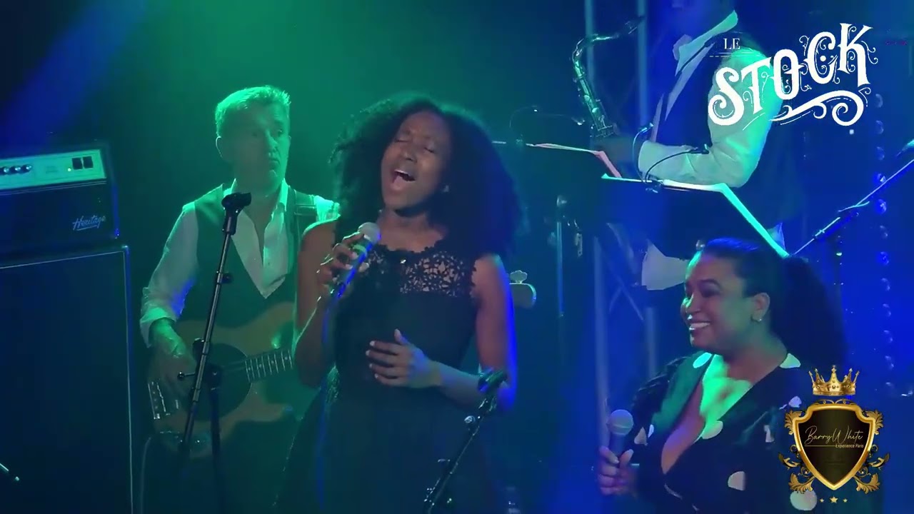 The Barry White Experience Europe - Medley Part 2 Live @ Le Stock Belgium