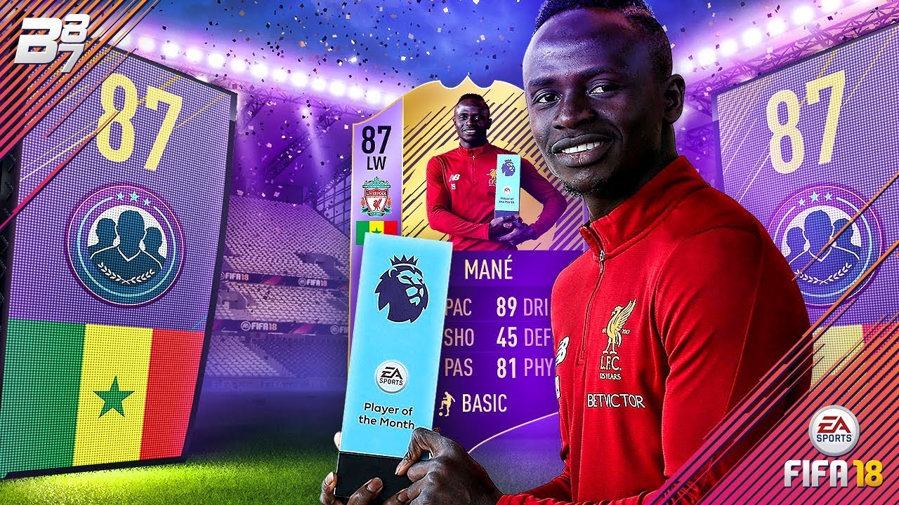 EPL PLAYER OF THE MONTH SQUAD BUILDER CHALLENGE! (SBC 87 POTM MANE UNLOCK) FIFA 18 ULTIMATE TEAM
